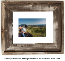 family horseback riding near me in North Gates, New York